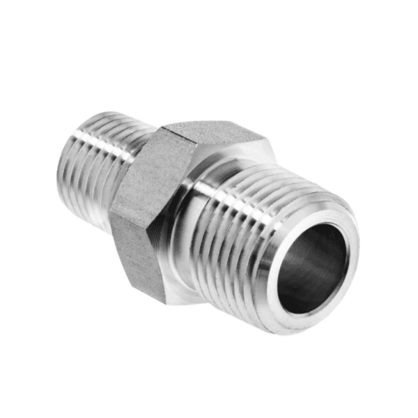 Hex Nipple - 1.1 Male NPT Threads